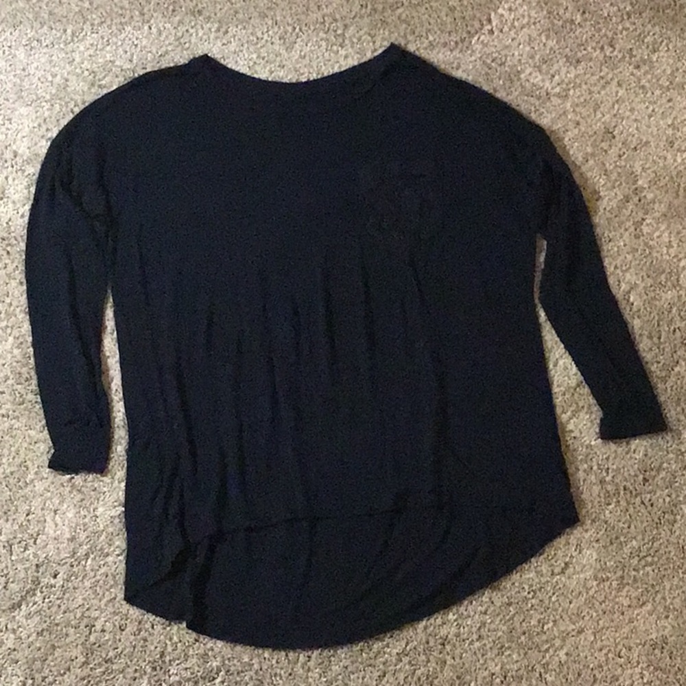 Navy Abercrombie Kids Navy Blouse